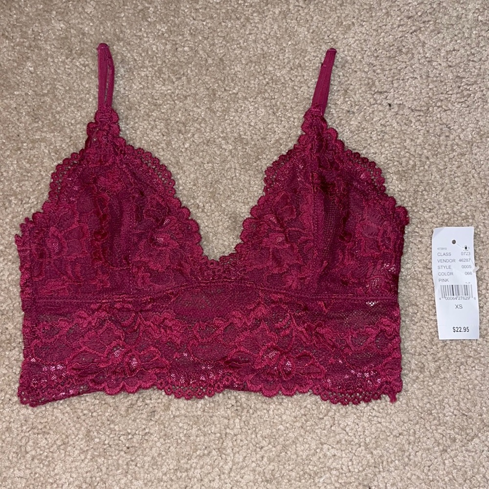 NWT PacSun Maroon Bralette